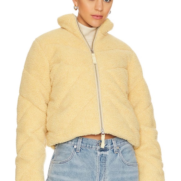 NWOT Revolve EAVES Izzy Jacket in Beige | Size Small - Picture 3 of 9